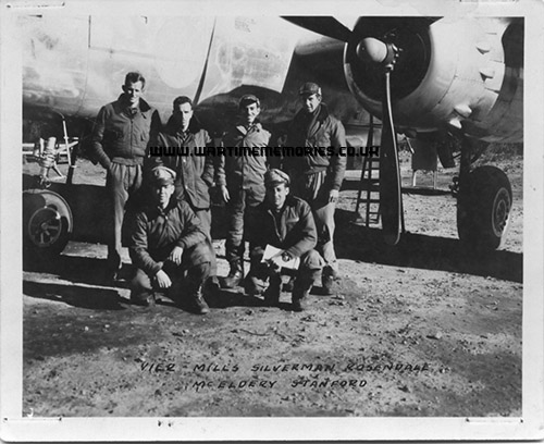 Crew of Stomy Weather, Henry F Rosendale standing right